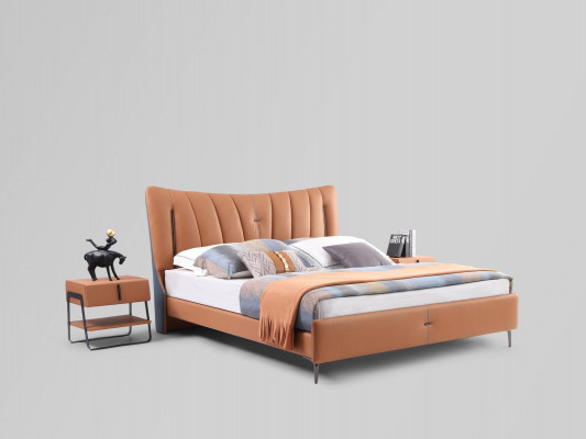 Double bed, matrimonial bed, designer bed NEW 180x200cm, designer upholstered bed, bed