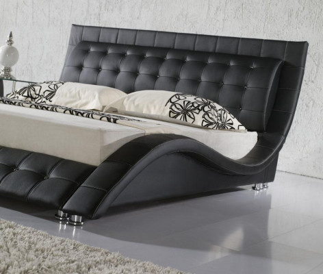 Beds Double Modern Double 180x200 Modern New Design Leather Bed