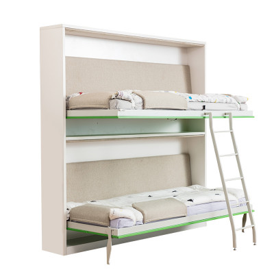 Double bed space-saving beds bunk bed wardrobe beds loft bed wall bed new