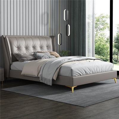 Beds Leather Hotel Luxury Upholstery Italian Furniture Designer Bed Bedroom