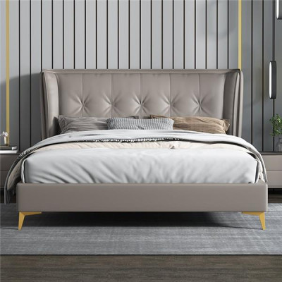 Beds Leather Hotel Luxury Upholstery Italian Furniture Designer Bed Bedroom