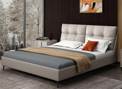 Beds Textile Leather Hotel Luxury Upholstery Velvet Fabric Designer Bed Bedroom
