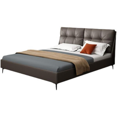 Beds Textile Leather Hotel Luxury Upholstery Velvet Fabric Designer Bed Bedroom