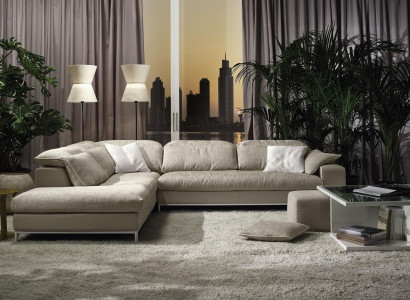 Design corner sofa L-shape modern sofas textile couch living room modern sofa new