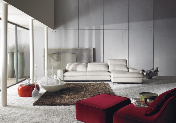 Design corner sofa L-shape couch upholstery leather sofas luxury living room sofa