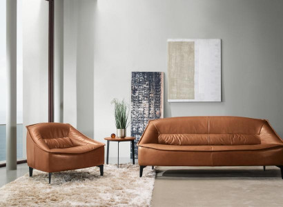 Luxury Suite Set 2-Piece Sofa Set 3+1 Seat Modern Sofa and Armchair