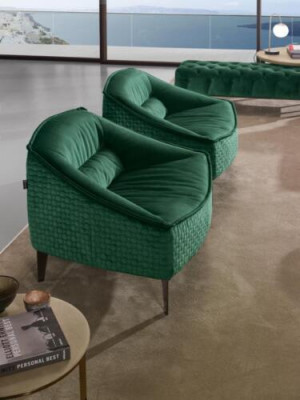 Luxury Suite Set 2-Piece Sofa Set 3+1 Seat Modern Sofa and Armchair