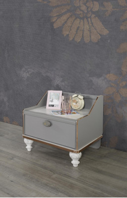 Bedside table design kids' room luxury tables bedroom wood gray