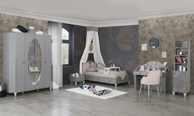 Bedside table design kids' room luxury tables bedroom wood gray