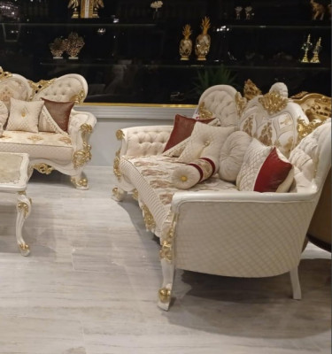 Three-piece sofa set 3+3 seat couch sofa sofas armchair seat fabric upholstery 2-piece