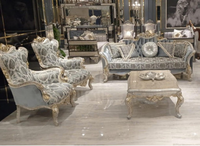 Sofa set 3+1+1 seats coffee table luxury sofa armchair sofas fabric couch table