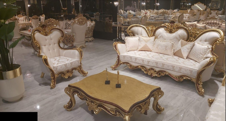 Living Room Set Upholstery Sofa Set 3+1 Seater Sofa Armchair Sofas Fabric Group Living Room New