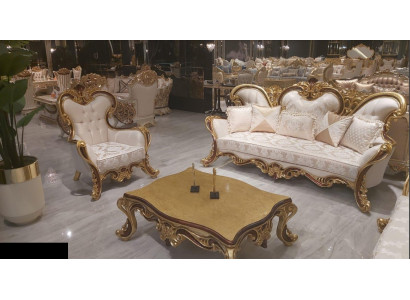 Living Room Set Upholstery Sofa Set 3+1 Seater Sofa Armchair Sofas Fabric Group Living Room New