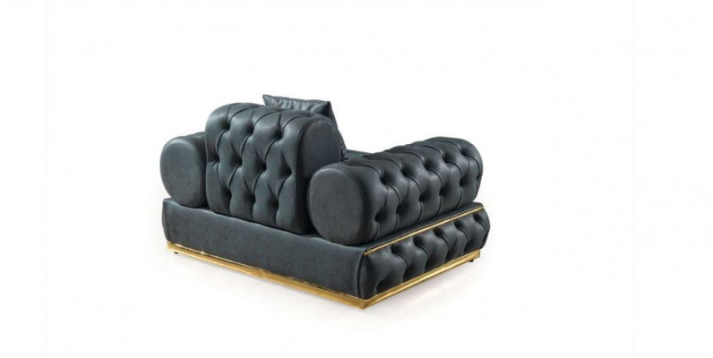 Luxury Chesterfield Sofa Set 3+1 Seat Sofa Set Armchair Sofas Upholstery