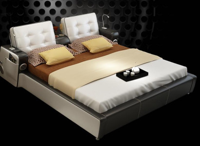 Bed Music System USB Beds Multifunction Luxury Furniture Bedroom