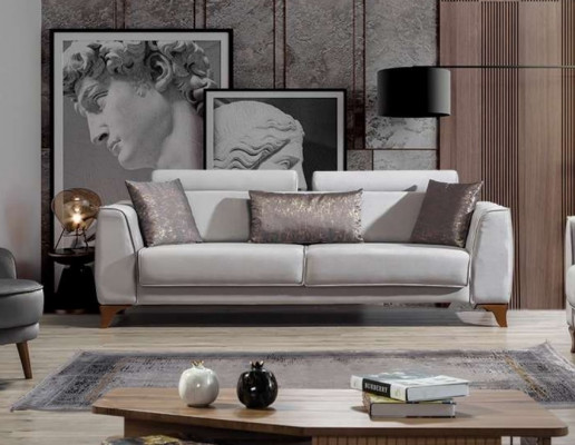 Sofa 3-seater design sofas upholstery seat design three-seater modern fabric furniture new