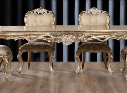 Dining room chair chair wood luxury dining room dining style baroque rococo chairs furniture