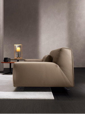 Sofa set couch upholstery leather sofa Prianera Italian furniture sofa