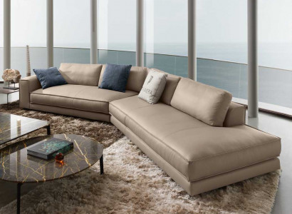 Leather sofa, corner sofa, couch, Prianera sofa, couches, Italian furniture, sofas
