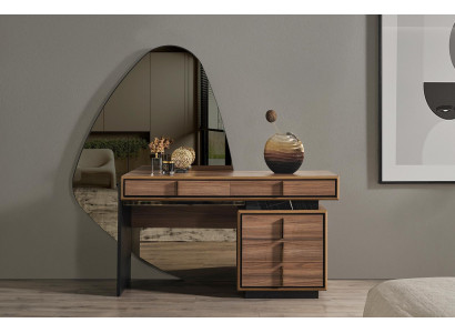 Bedroom dressing table console sideboard brown modern design complete wood