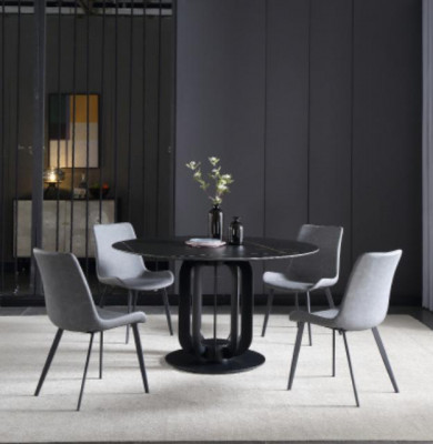 Luxury tables round table round design stainless steel furniture dining room dining tables new