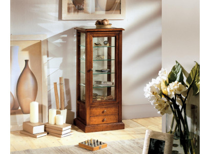 Living room furniture sideboard solid wood display cabinets glass cabinet real wood vitrine