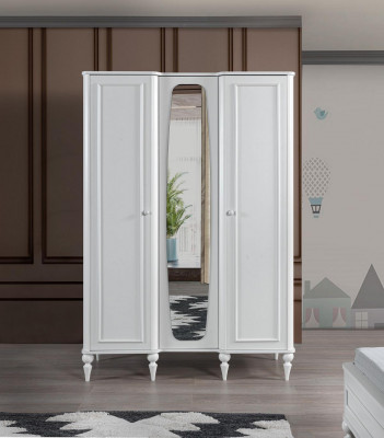 Classic children's room set complete bedroom 5-piece set wood