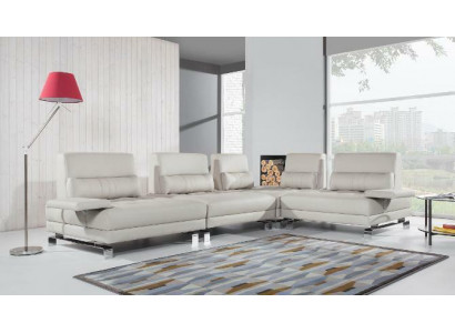 Corner sofa living landscape upholstery corner sofa seating set modern 100% leather couch