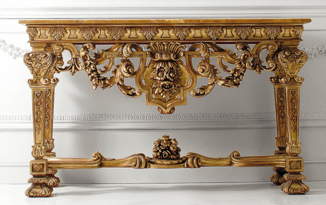 Console table furniture wood console Italian furniture real wood dresser new