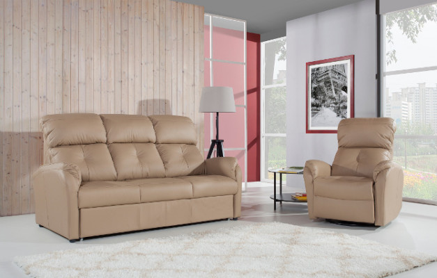 Genuine leather sofa set 3+1 seat modern sofa couch design decorative upholstery