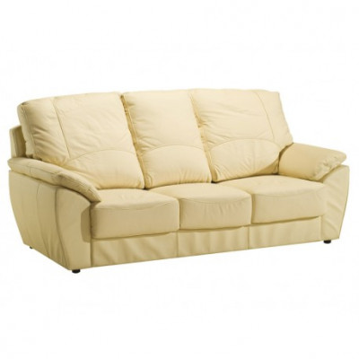 Classic Living Room Suite 3+1+1 100% Full Leather Couch Seat Cushion