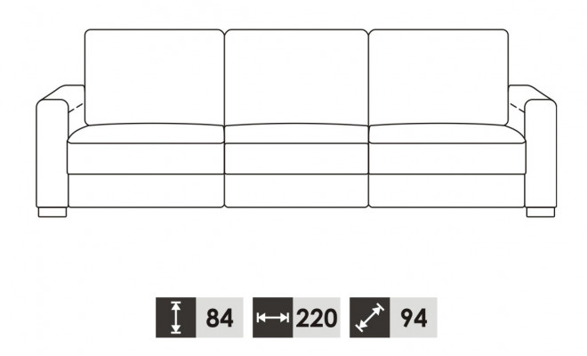 Modern Sofa Suite 3+1 Seater Set Design Sofas Upholstered Couches Leather