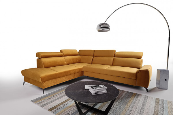 Sectional L-shaped sofa new modern sleep couches upholstered furniture