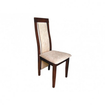 Set of 8 Solid Wood Armchairs Dining Chair Leather Upholstered Chairs Gastro Dining Room