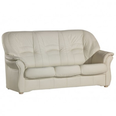 Sofa 3-seater design sofas upholstery couches leather relax decor modern seat