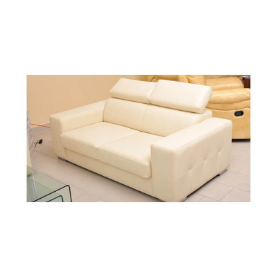 Two-seater Sofa New Modern Sofa Beige 2-seater Couches Sofas Furniture Lounge Wood