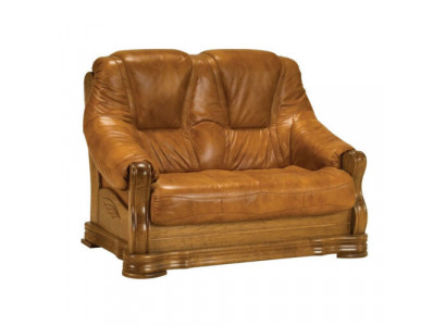 Sofas 2-Seater Designer Two-Seater Leather Sofa Living Room Couches Upholstered Sofa