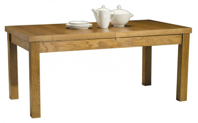 Modern dining table made of wood, rustic wooden table, tables for the dining room.