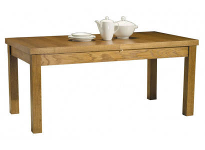 Modern dining table made of wood, rustic wooden table, tables for the dining room.