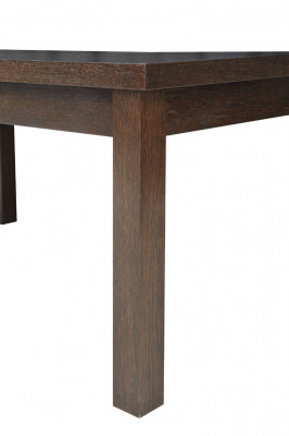 Modern dining table made of wood, rustic wooden table, tables for the dining room.
