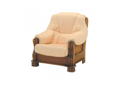 Designer classic upholstered TV armchair sofa couch 1-seater designer couches