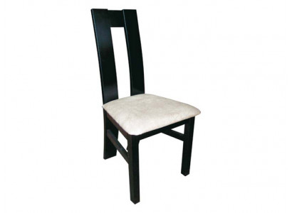Design Set of 4x Armchair Chair Wood Textile Upholstered Chairs Dining Room Fabric