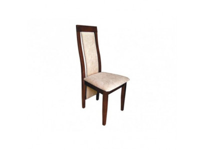 Dining room set chair ensemble 4x chairs backrest design seat cushion solid