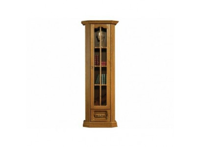 Country House Tall Cabinet Display Cabinet Wood Glass Cabinet Display Cabinets