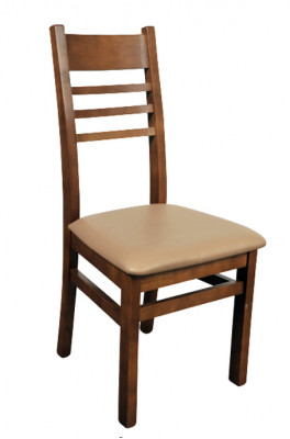 Leather Set of 4 Solid Wood Chairs Dining Room Chair Designer Chairs Dining Chairs New