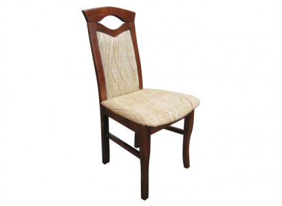 Set of 4 armchairs chair design wood fabric upholstered chairs dining room fabric