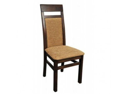 Design chair set: 2x armchairs wood textile chairs fabric dining room new upholstery