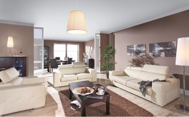 Sofa set 3+1 seater set design sofas upholstery couches leather decor relax