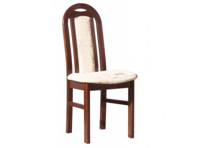 Dining chair seat armchair solid wood fabric upholstery chair gastro dining room