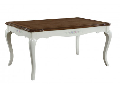 Classic dining table, real wood dining room furniture, farmhouse style tables, new.
